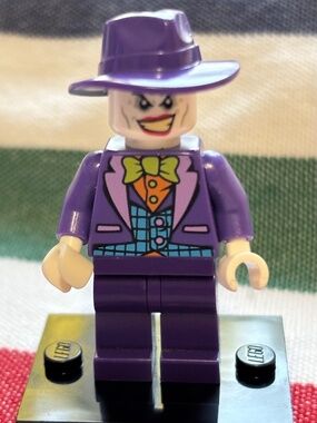 LEGO SUPERHEROES Batman II "The Joker" sh0094 with stand.